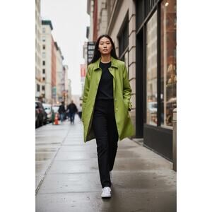 Women's Vintage Coach Twill Coat Size Small